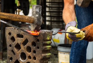 Forging tools the hard way
