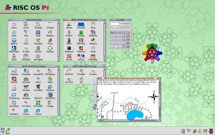 RISC OS Pi screenshot